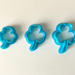 Emporte-pièces en pâte polymère Emporte-pièce en forme de trèfle pour la Saint-Patrick Emporte-pièces pour boucles d'oreilles en pâte polymère
