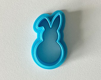 Easter Clay Cutters Easter Bunny Polymer Clay Cutters Spring Clay Cutter Easter Bunny Cutter for Polymer Clay Fondant Icing Cutter