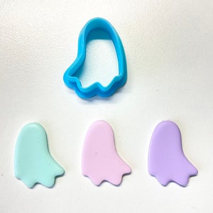 Ghost Polymer Clay Cutter Halloween Clay Jewellery Cutters Halloween Fall Clay Cutters Halloween Polymer Clay Cutters Ghost Cookie Cutters