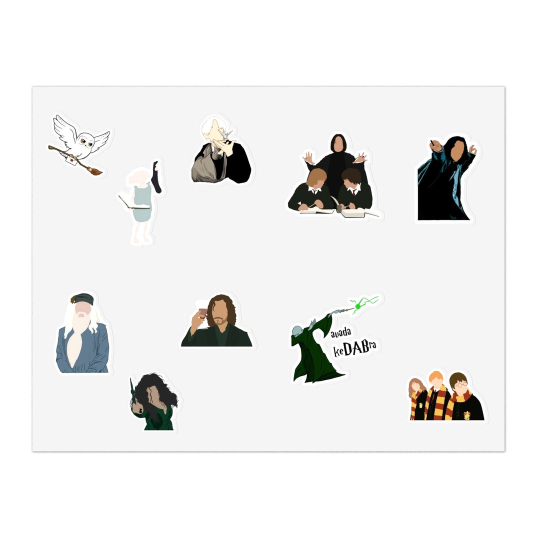 Harry Potter Stickers Etsy