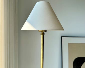 Small linen lampshade soft green textured lampshade nordic boho look perfect for table lamp floor lamp and sconce