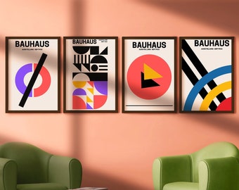 Set of 36 Wall Art, Instant Download, Bauhaus, Art Prints, Printable ...