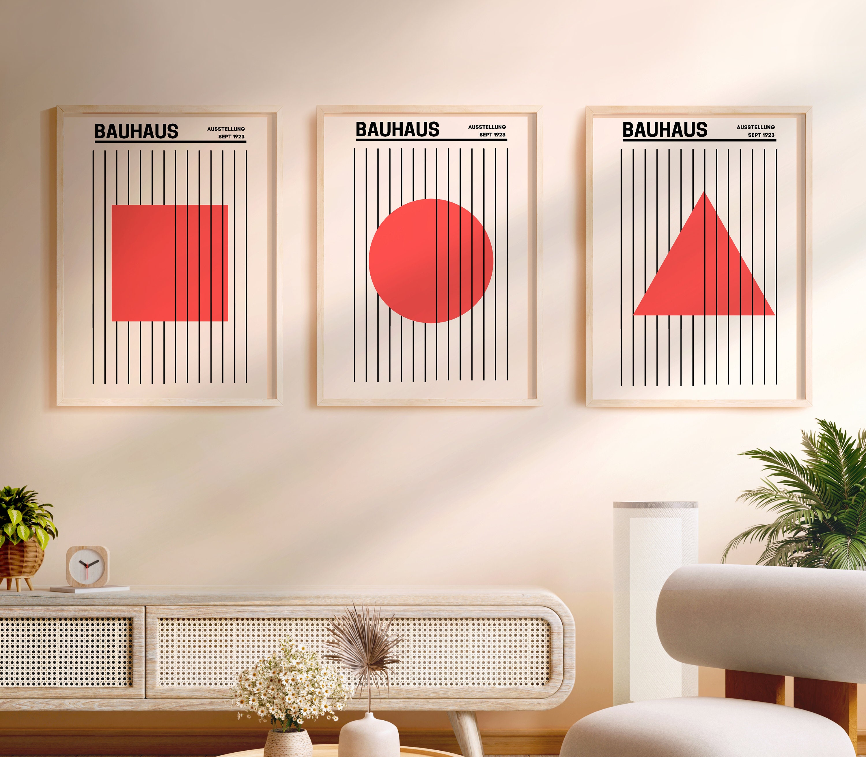 Set of 84 Bauhaus Mega Printable Exhibition Poster Bundle Etsy UK
