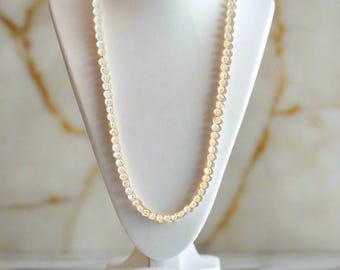 Natural Freshwater Pearl Necklace Bridal Pearl Necklace For Women White Pearl Necklace For Gift