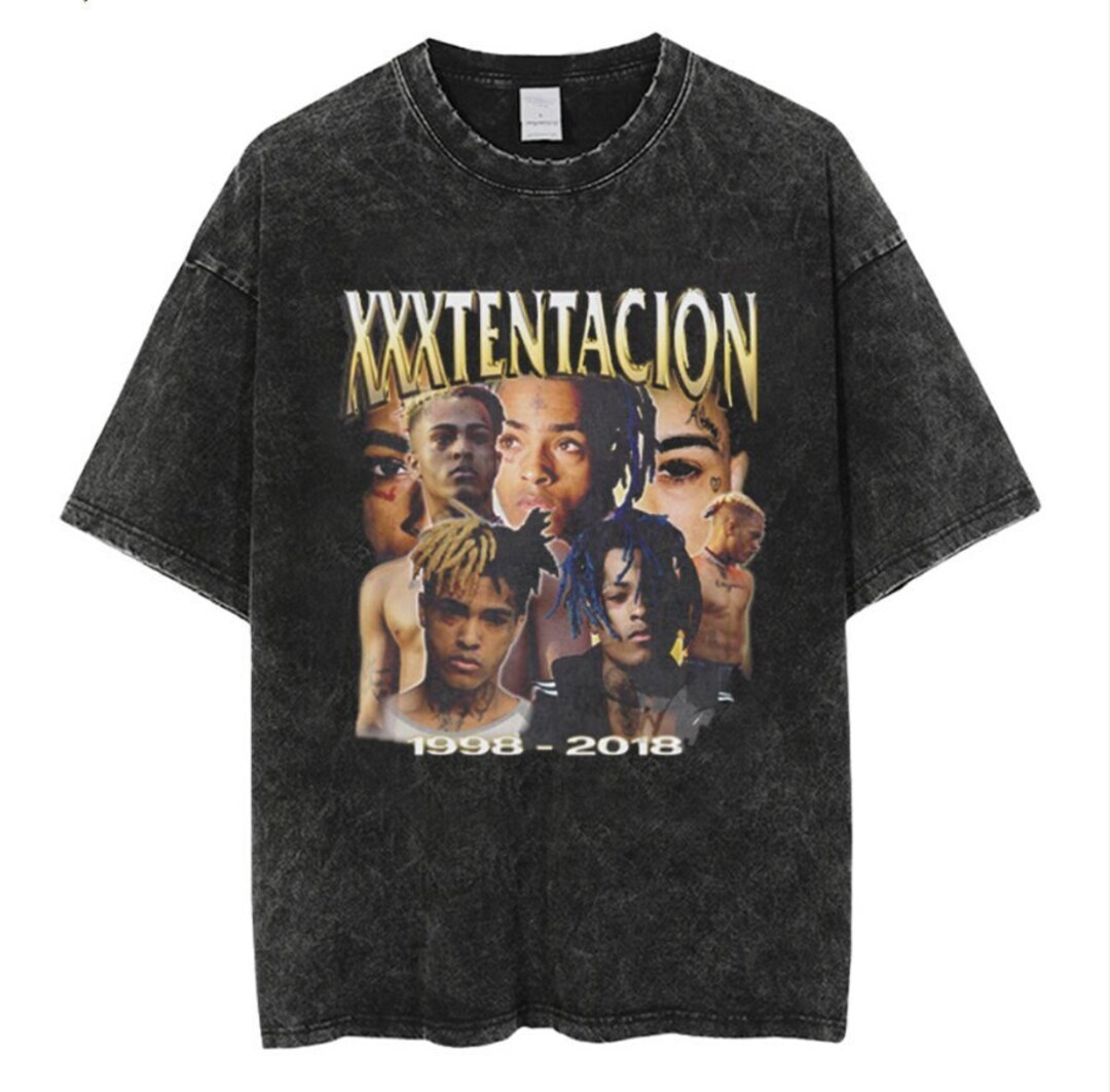 Rapper XXXTENTACION Tee Vintage T-shirt Prelovedbrand - Etsy