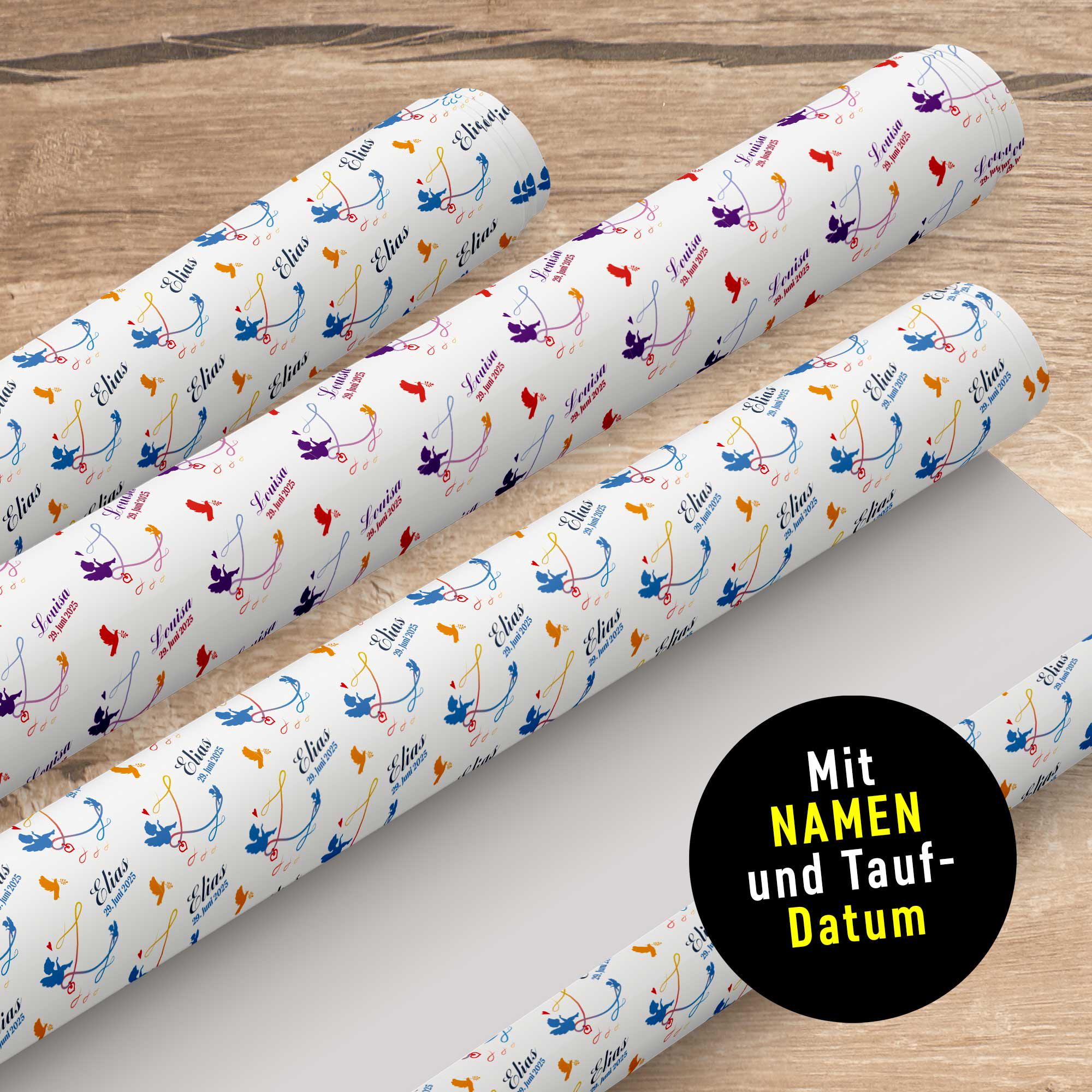 20 Blatt Blumen-Geschenkpapier – Wasserdicht, Mit Schmetterlings-Dekor & Karten, Schwarz-roségold