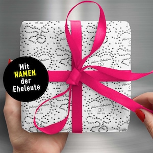 NOZZE D'ARGENTO 25 anni * Carta da regalo personalizzata * Taglie dalla XS alla XXL * Opzionale: Biglietto con busta * 2000-2025 * regalo perfetto