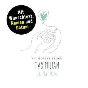 Elegante Konfirmation * Geschenkpapier in Formaten von XS bis XXL * Passende Karte auf Naturpapier mit Umschlag erhältlich