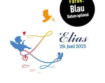 Taufe *Erstkommunion * Individuelles Geschenkpapier von XS bis XXL RIESENBOGEN bis 5 Meter (!) * Name (+Datum) * Kommunion * Konfirmation