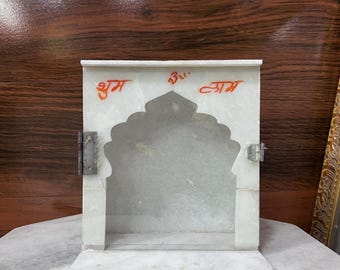 Temple for home, Home Temple in Marble, Small Temple for Office, Home/ Mini Hindu Temple / Home Mandir or temple