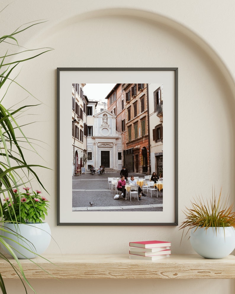 Locals in Rome Rome Prints Italy Wall Art Rome Printable Etsy