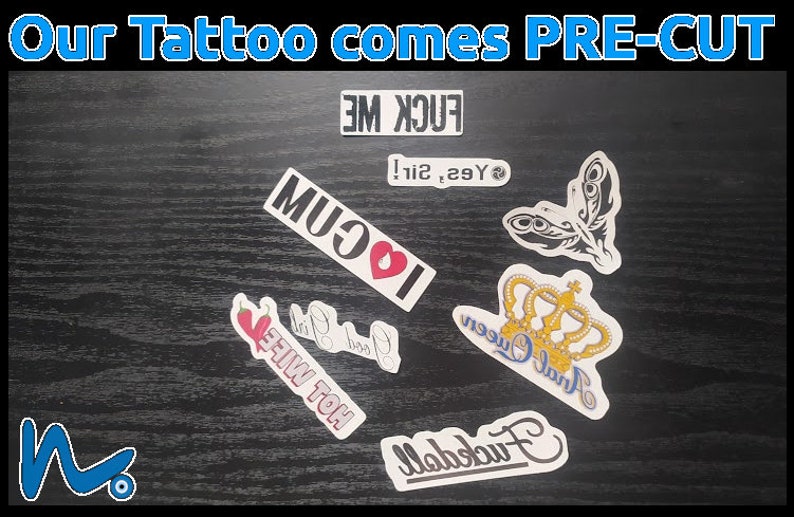 Arrow Temporary Pubic Tattoo: Erotic Body Art Decoration image 5