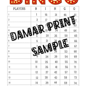 Bingo Boards Printable-Bingo Boards 1-15 Lines -Basic Bingo 3 Mixed Copies- Straight  Mixed - 75 Ball