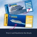 Editable Royal Caribbean Cruise Ticket-print Surprise Gift Cruise ...