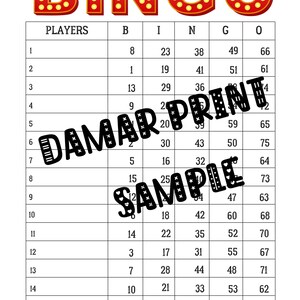 Bingo Boards Printable-bingo Boards 1-15 Lines -basic Bingo 3 Mixed ...