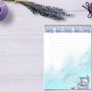 Undersea Treasures Printable Stationery-writing Paper Unlined Lined A5 ...