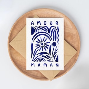 Cartes Postales - Série Bleue | Amour Maman, Papa Poulpe