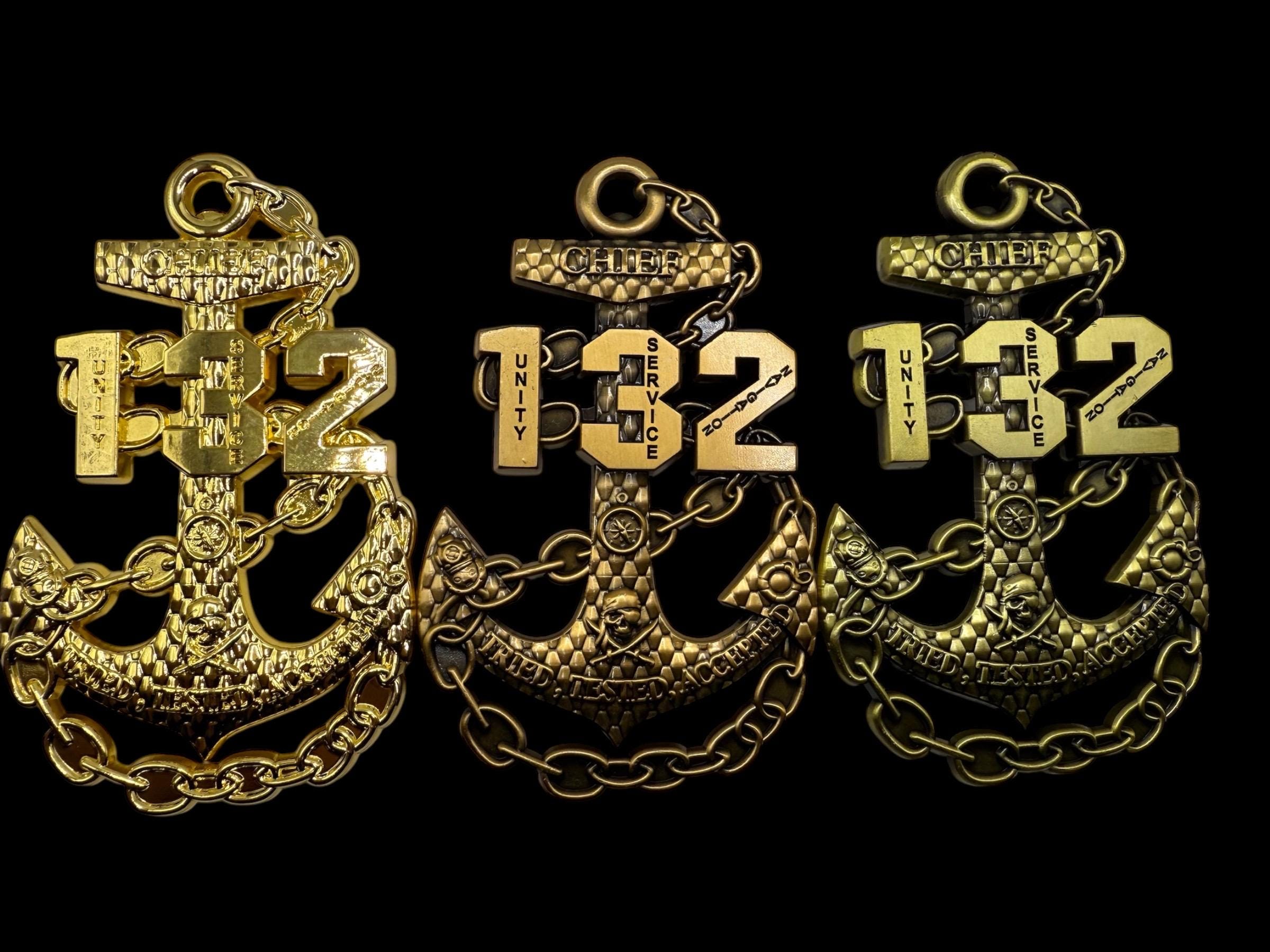 Navy Chief Class 132 Coins - Etsy
