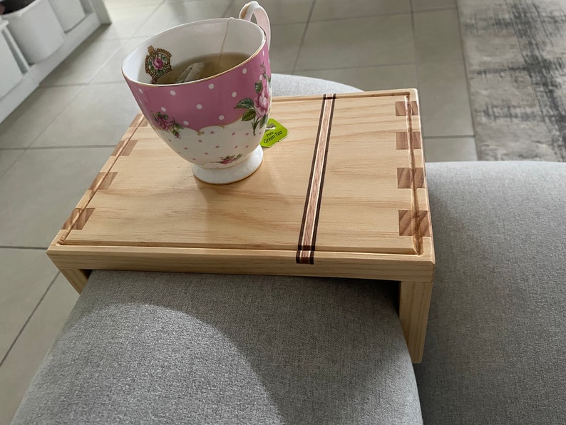 Lounge Table Arm Rest Tray Sofa Tray Table Etsy