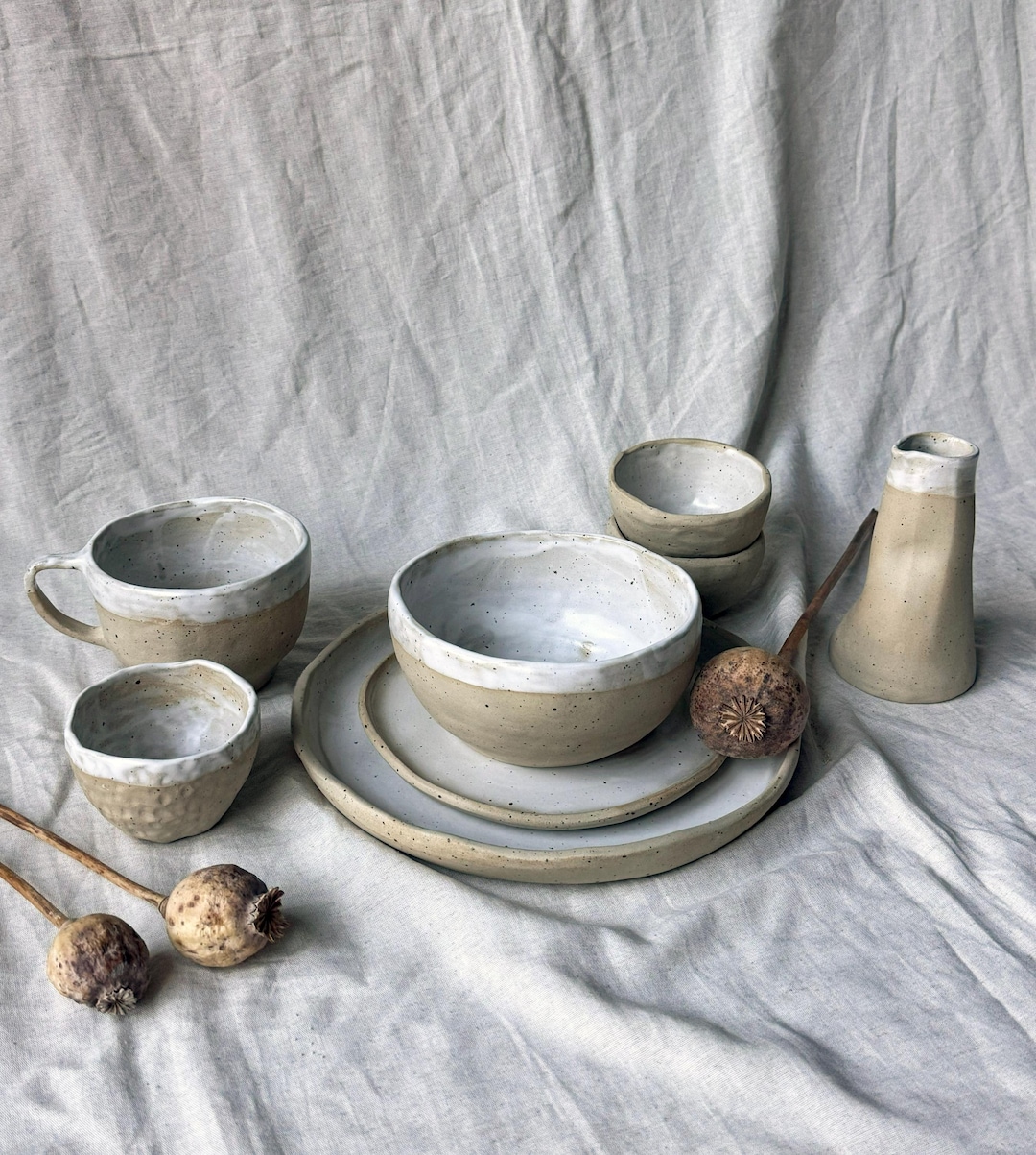 Vajilla Completa Platos Acero Esmaltado Vajillas En Melamina Roca