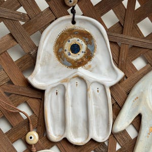 Ceramic Hamsa Hand - Etsy Canada
