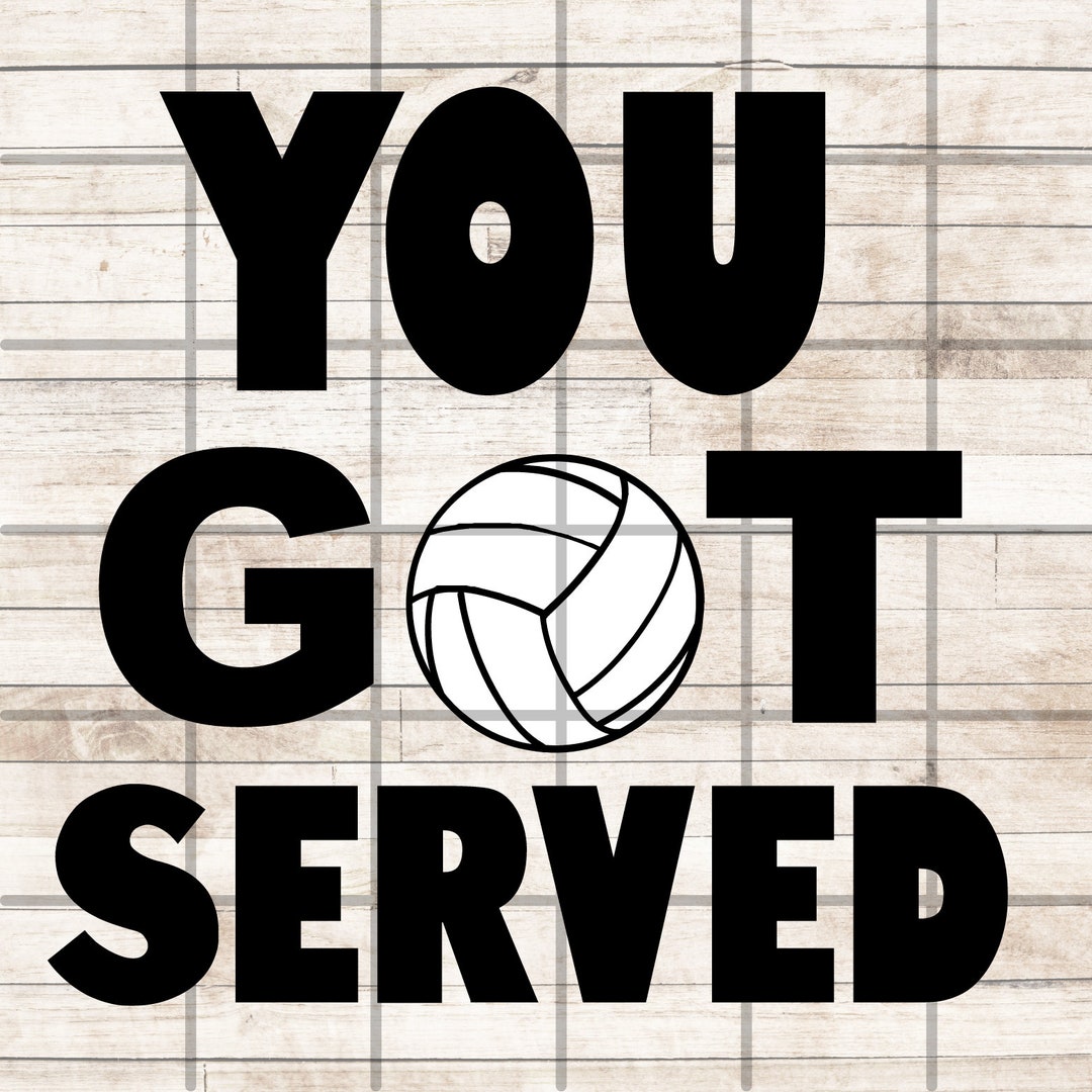 Volleyball SVG Digital File Cricut Cut File Sports Team Spirit DIY