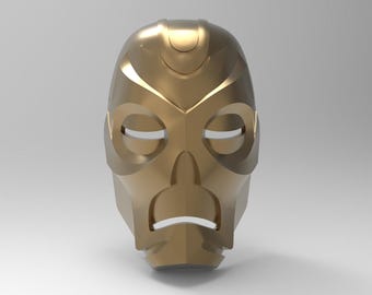 Skyrim Dragon Priest Mask 3D Print STL File – Instant Digital Download for Cosplay & Collectibles