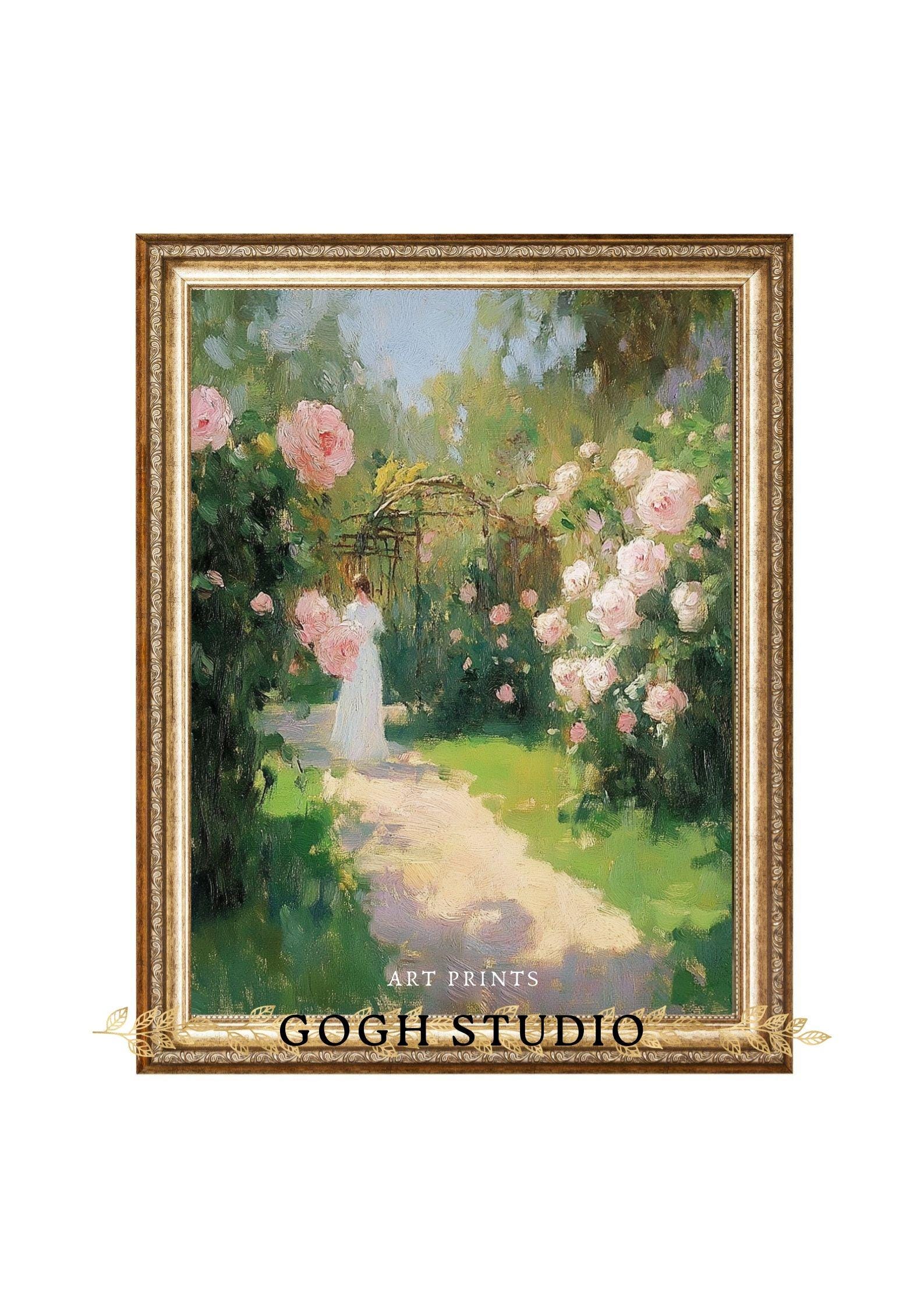 油絵風デジタルアート作品⭐︎白いドレスの美しい女性⭐︎ 油絵風デジタルアート作品⭐︎白いドレスの美しい女性