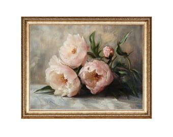 ヴァシリー・コンドラチュク、鮮やかな表現主義の絵画「若い牡丹