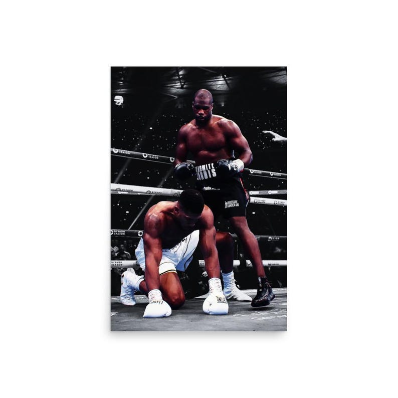 Tirage D'art Daniel Dubois – édition Limitée Killian ART – Boxe
