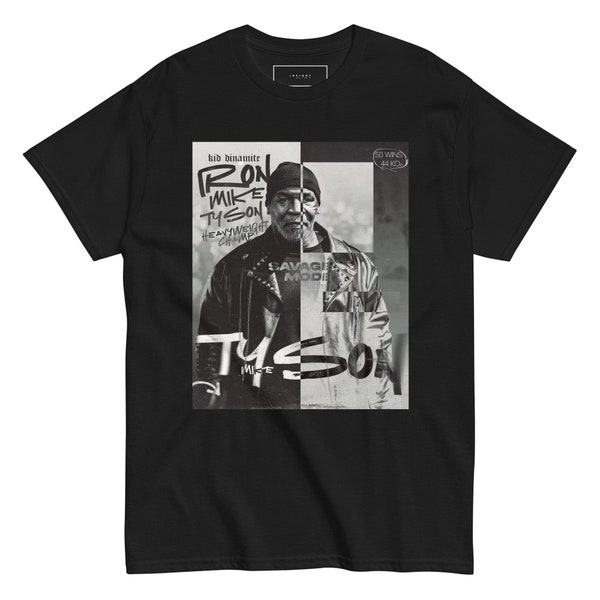 Mike Tyson t-shirt / Iron Mike Tyson t-shirt / Mike Tyson / Iron Mike Tyson / Tyson vs Paul / Jake Paul / Boxing t-shirt