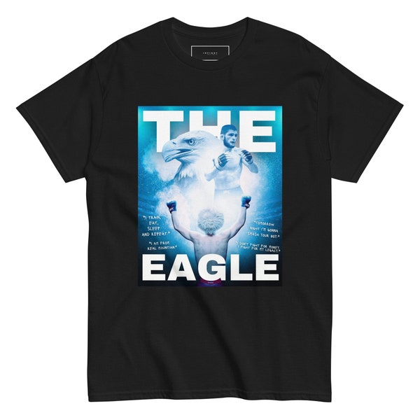Khabib T-shirt / The Eagle t-shirt / Khabib Nurmagomedov / Khabib "The Eagle" Nurmagomedov / UFC t-shirt