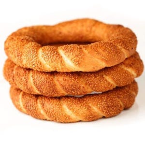 Turkish Sesame Simit Bagels: Freshly Baked, Shipped from Istanbul (8 Pieces)