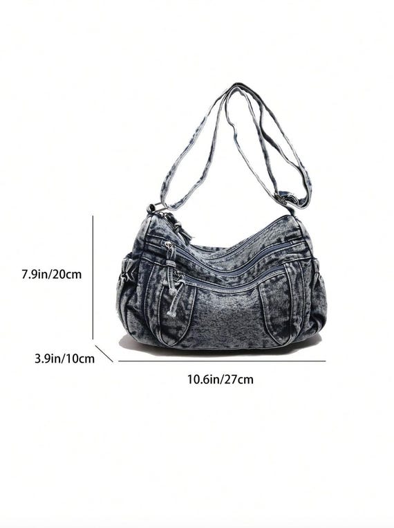 バッグ GRANCY DenimpantsStyle ShoulderBag Delancey Shoulder Bag Black – Manhattan Portage DE