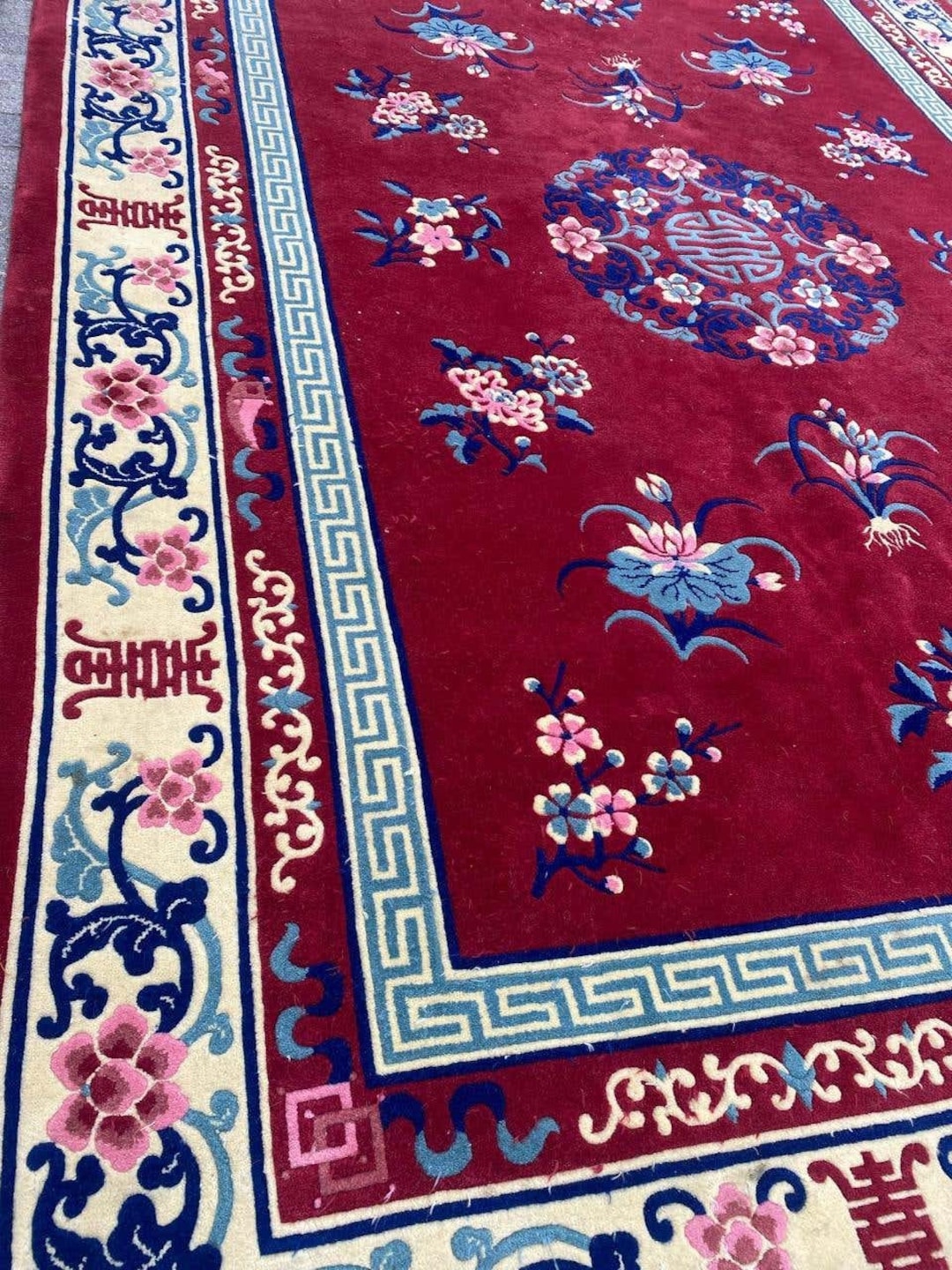 Handknotted Antique Traditional Design Tibetan Chinese Woolen Rugs| New ...