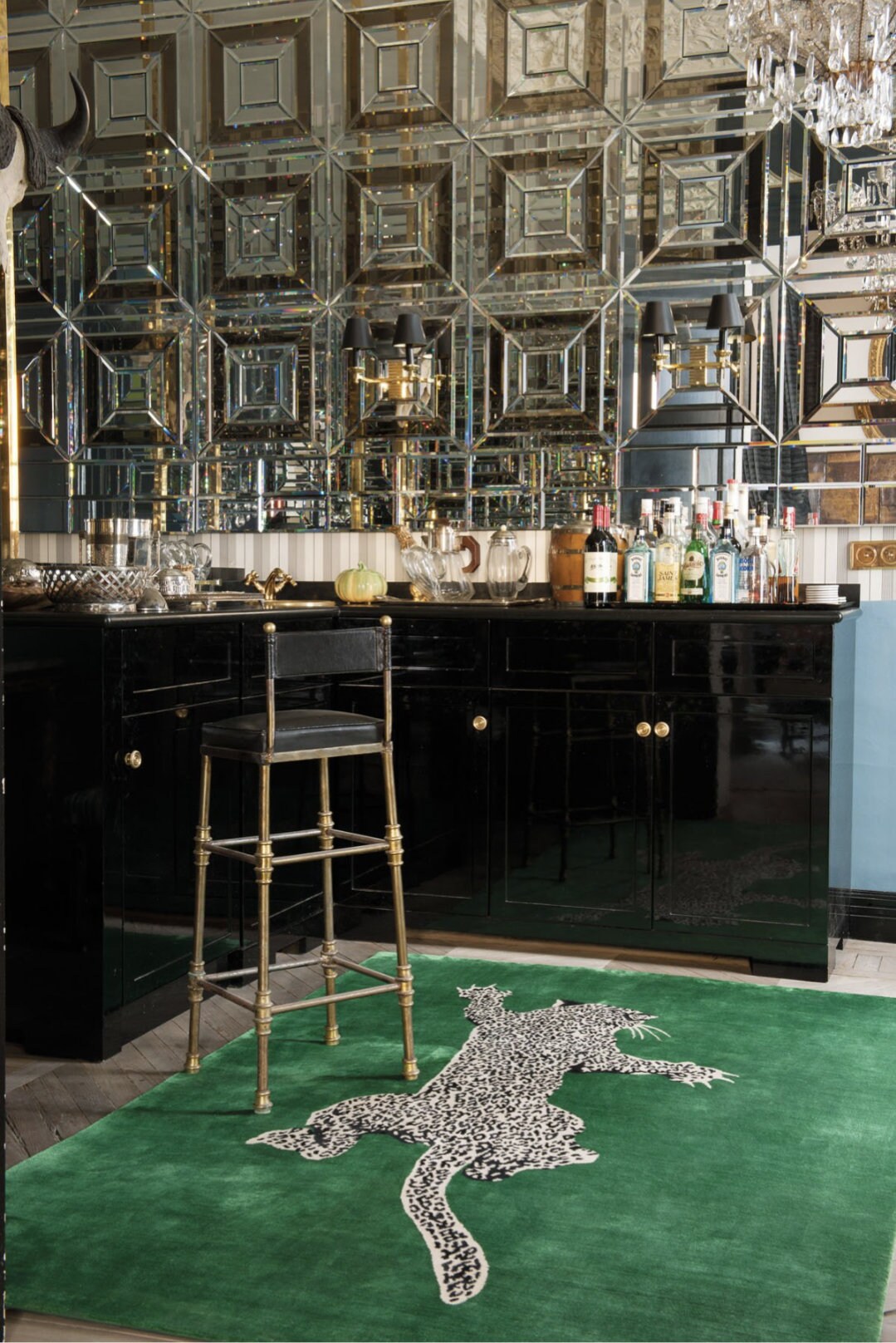 CLIMBING LEOPARD RUG| Animal Rug, Handtufted Rugs, Bedroom Aesthetic ...