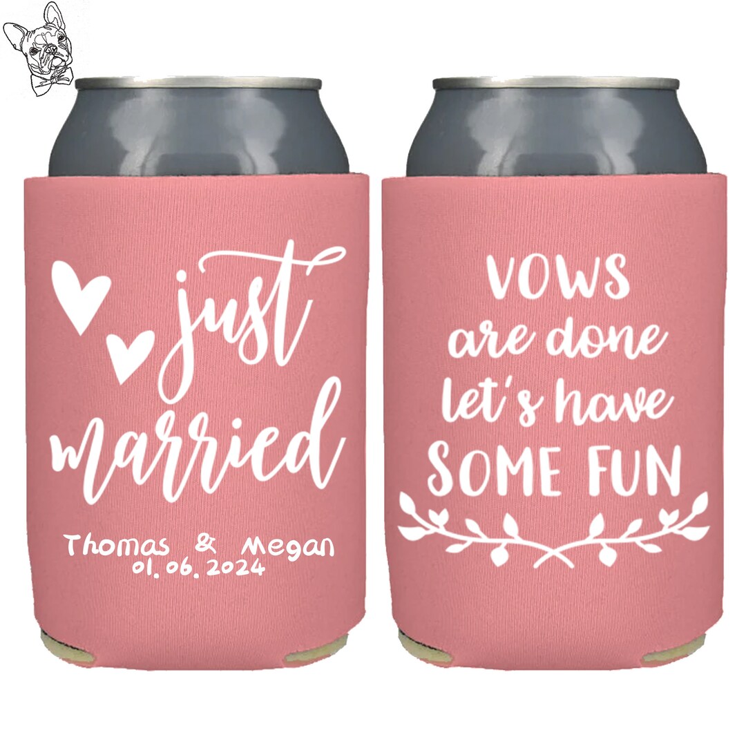 Personalized Stubby Holder Wedding Stubby Holder Custom Etsy Australia