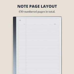 Daybook 2026 Template Daily Planner Digital Journal for Remarkable 2 ...