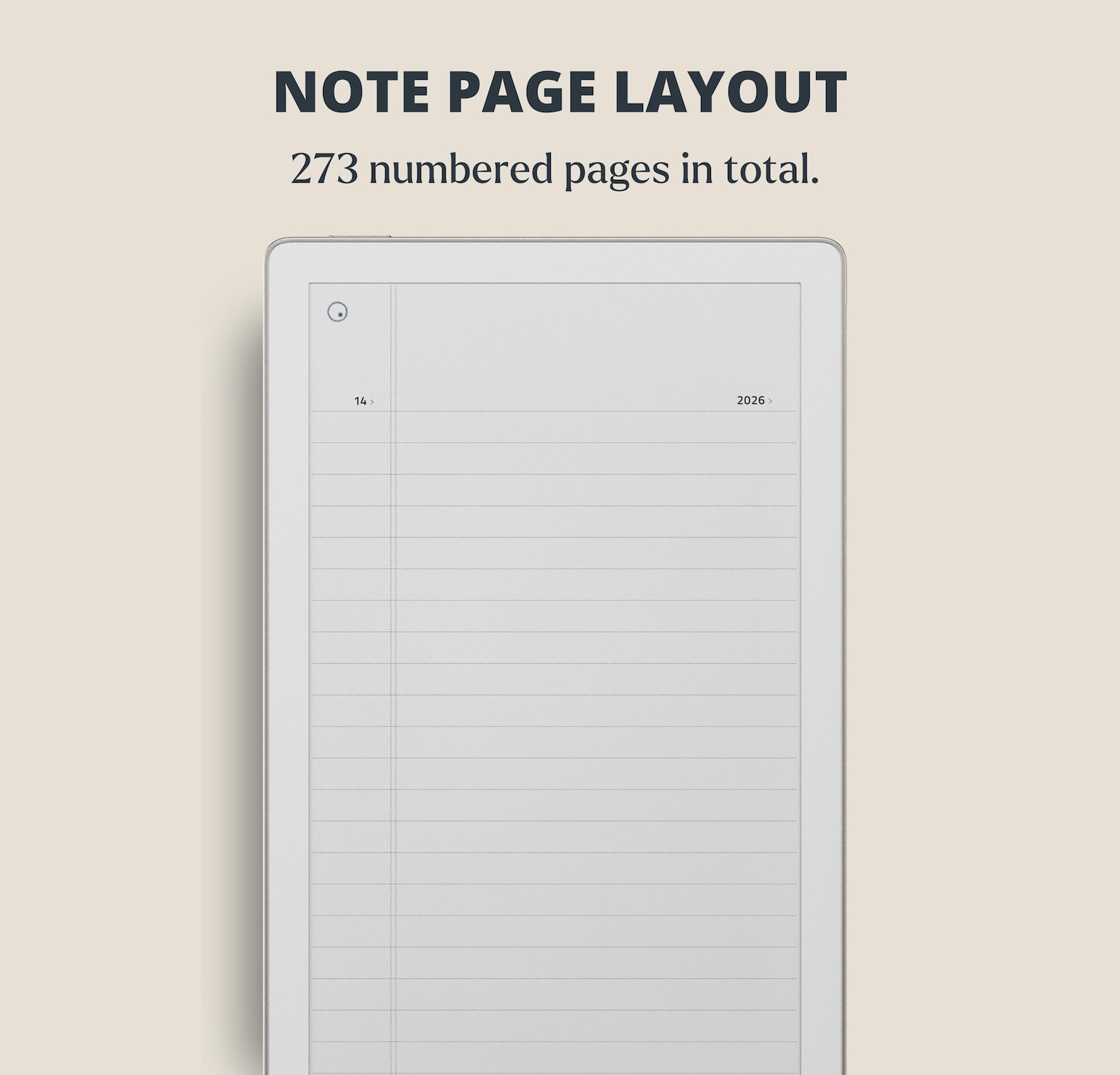 Daybook Move 2026 Template Daily Planner Digital Journal for Remarkable ...