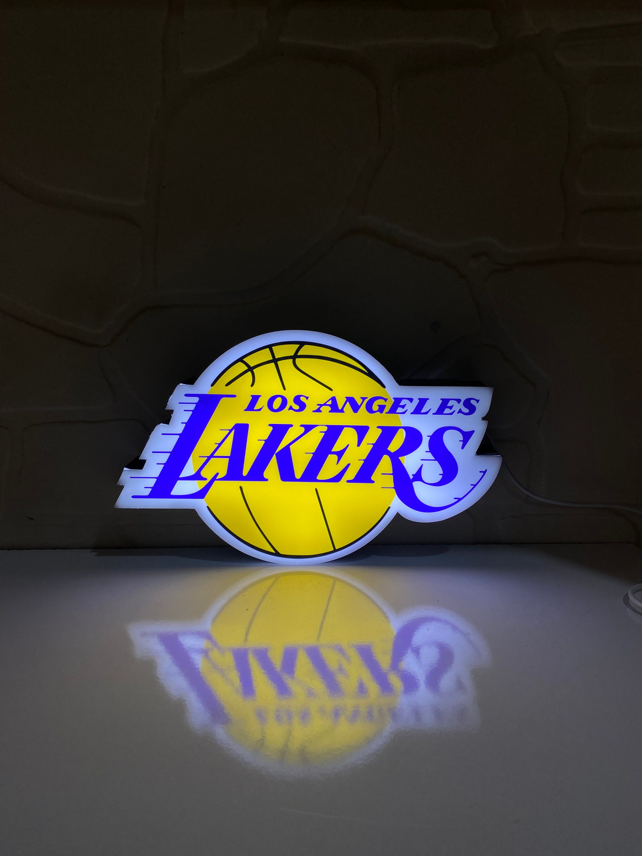 Lakers sale neon light