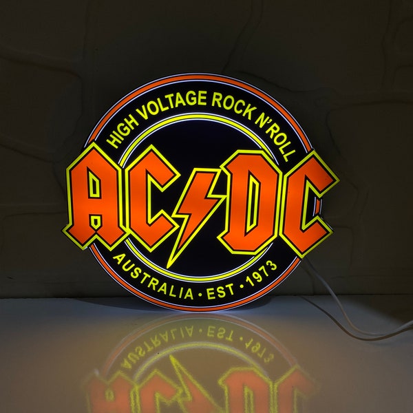 Acdc Sign - Etsy