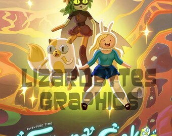 Custom artwork for Adventure Time FIONNA & CAKE Season Two with case