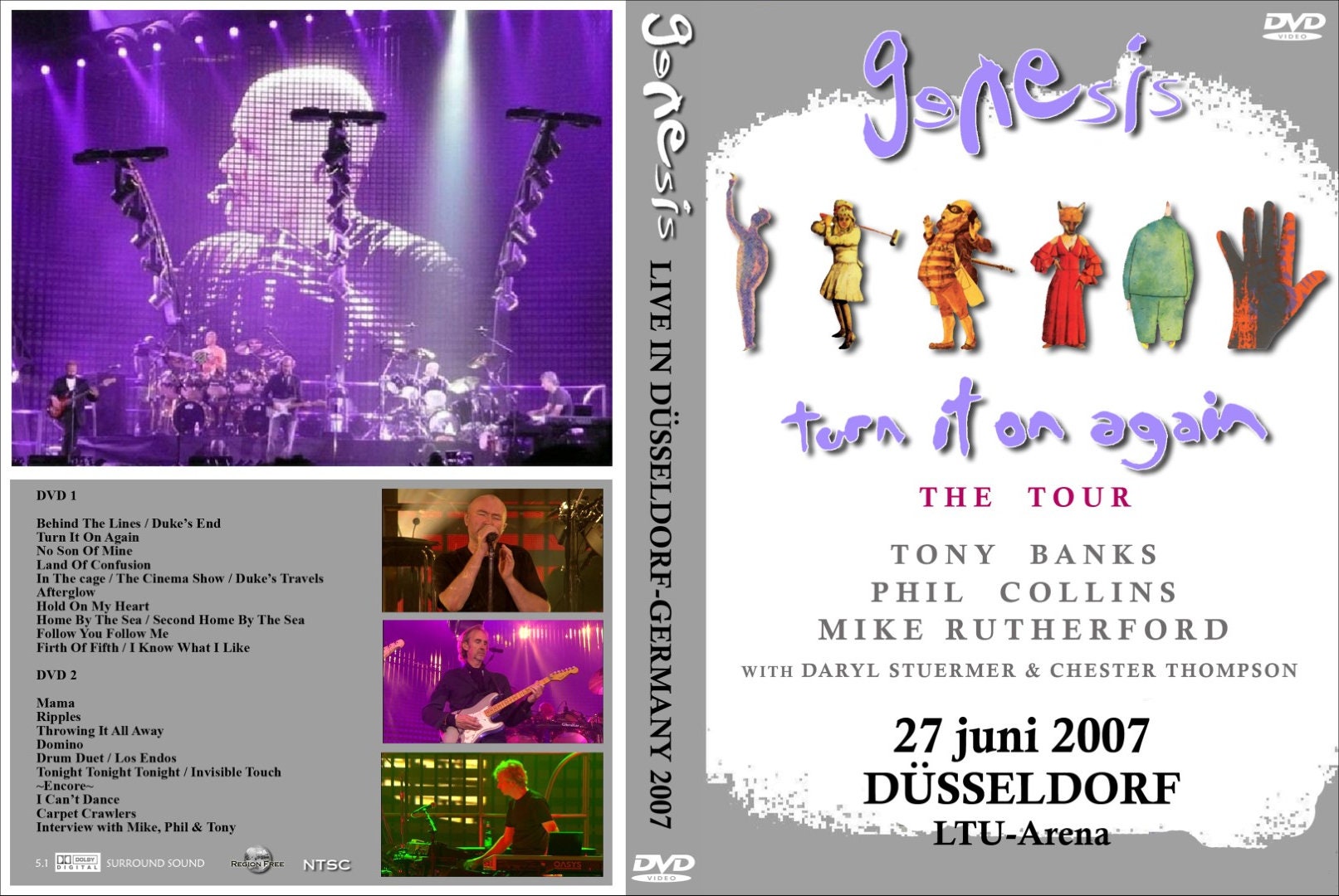 GENESIS - Live Broadcast Dusseldorf / Turn It on Again 2007