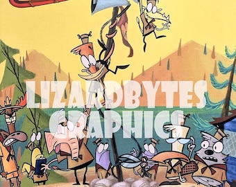 Custom artwork for CAMP LAZLO series with case