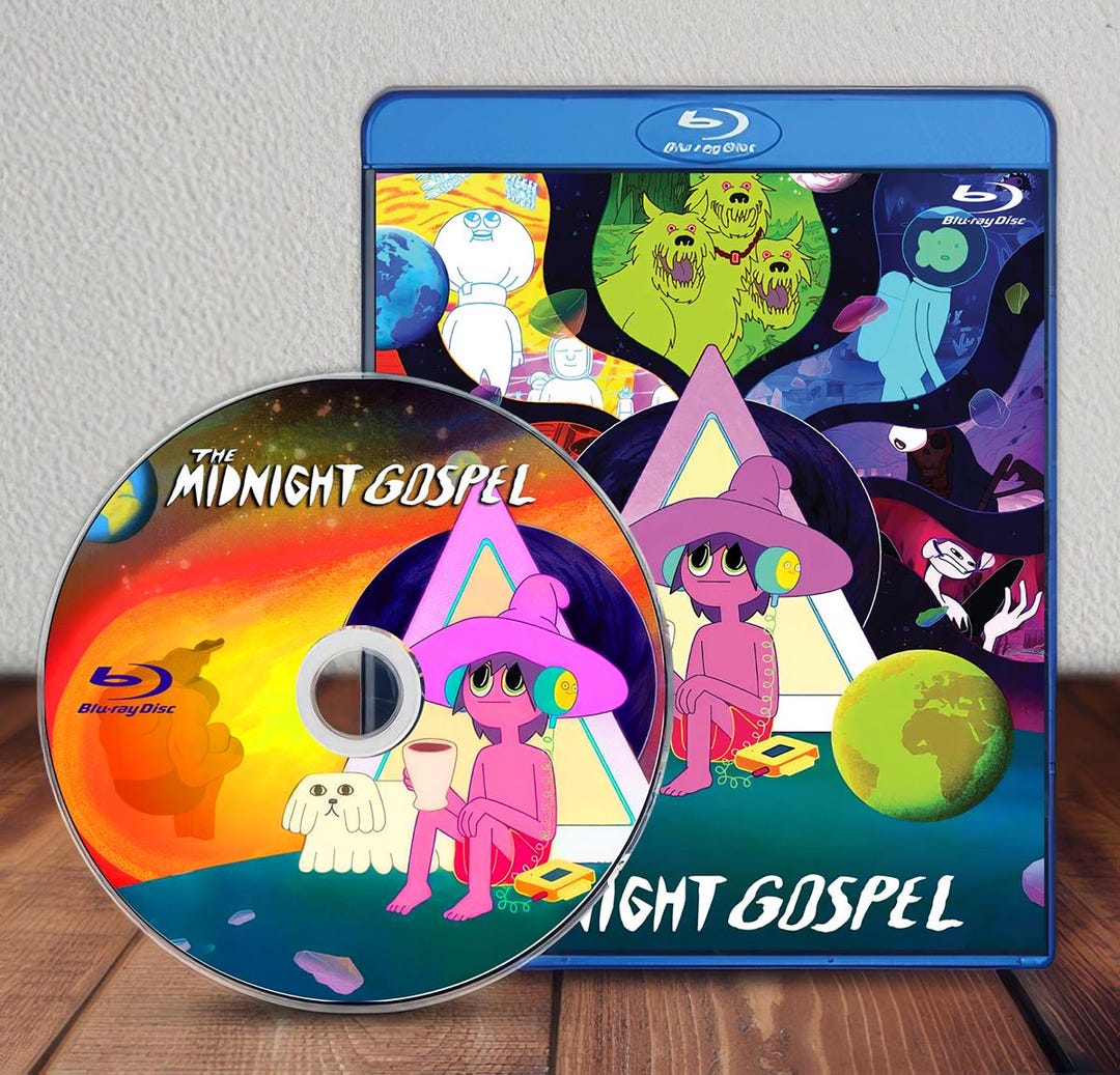 THE MIDNIGHT GOSPEL Animated Series on Blu-ray Hong
