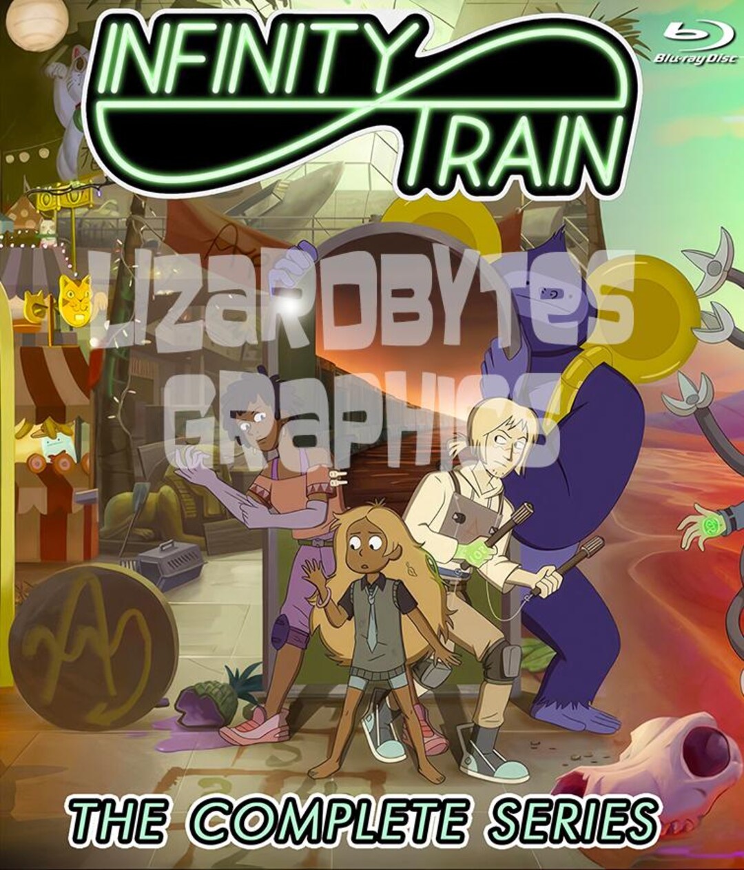 Custom Artwork for INFINITY TRAIN Series With Case - Etsy