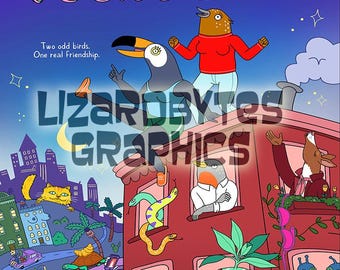 Custom artwork for TUCA & BERTIE Complete Series with case