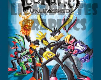 Custom artwork for LOONATICS UNLEASHED Complete Series with case
