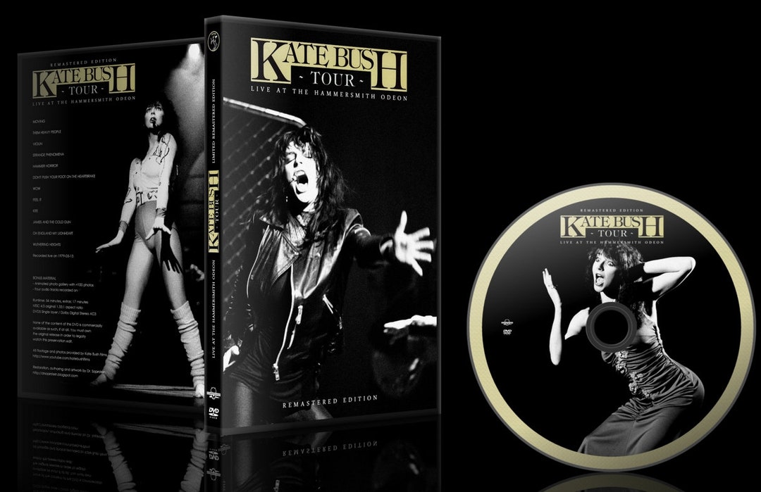 RARE Kate Bush Live at the Hammersmith Odeon 1979 DVD Etsy