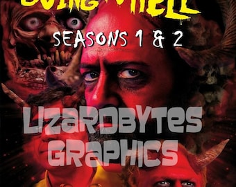 Custom artwork for Your Pretty Face Is Going To Hell series with cases